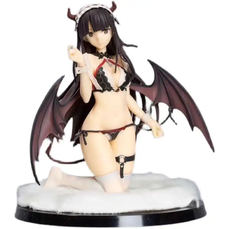 

17cm Sexy Devil Maid Figures Beautiful Girl Figurine PVC Action Figure Collectible Waifu Model Toy For Adults