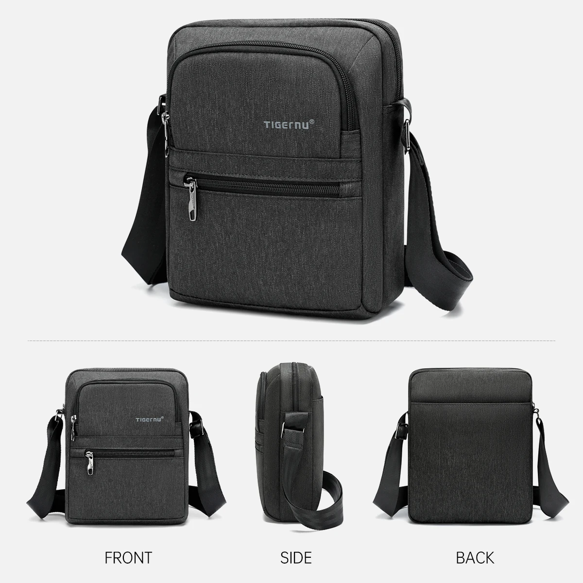 Lifetime Warranty High Quality Men's Messenger Bag Mini Business Shoulder Bag Male Casual Crossbody Bag College Travel Sling Bag images - 6