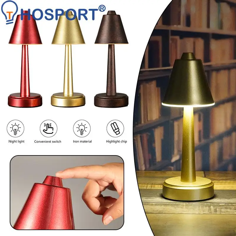 

Современная настольная лампа, энергосберегающий перезаряжаемый ночник с защитой глаз, декоративное освещение для гостиной, столовой, бара,...
