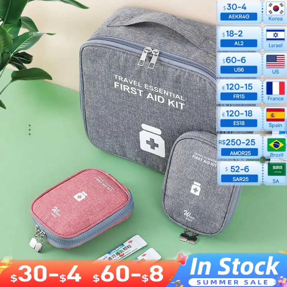 

Large-Capacity Thickened Medicine Box Layered Family First Aid Kit Medicine Boxes Medicine Cabinet Portable Fabric Storage Bag