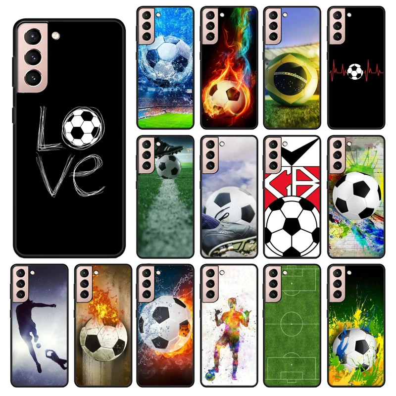 

Football soccer ball design Phone Case for Samsung Galaxy S23 S22 S20 Ultra S20 S22 Plus S21 S10E S20 FE Note 10Plus 20 Ultra