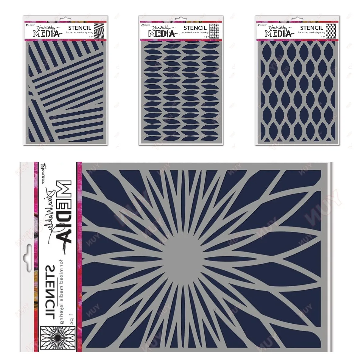 

Pointed Angled Layered Crafting Stencils Layered Stencils Reusable Craft Templates Crafts DIY Hot Selling Painting Scrapbooking