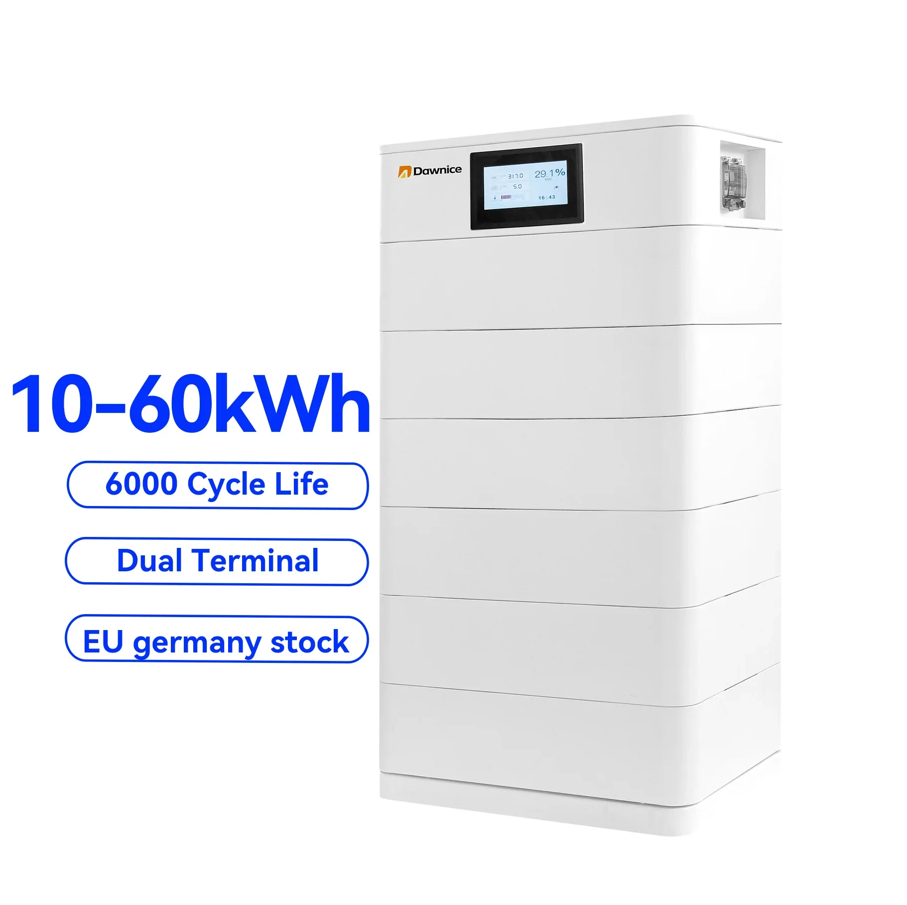 Dawnice 200ah 20kwh 30kwh 15kwh 60kwh 96v штабелируемый домашний аккумулятор Lifepo4 модуль системы