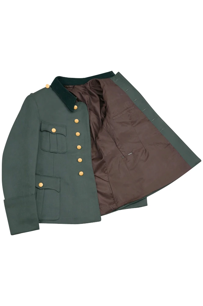

GUDA-B002-GEN WWII German Heer M41 general Gabardine service tunic Jacket