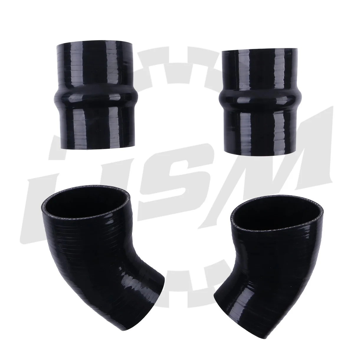 4 шт. 4-слойный силиконовый интеркулер для шланга багажника 1994-2002 Dodge Cummins Ram Pickup 5.9L