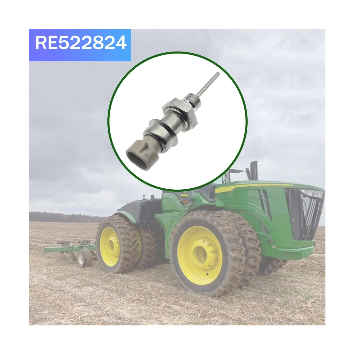 Датчик температуры RE522824 для экскаватора John Deere 210G 240DLC 250GLC 270DLC двигатель 4045 6068