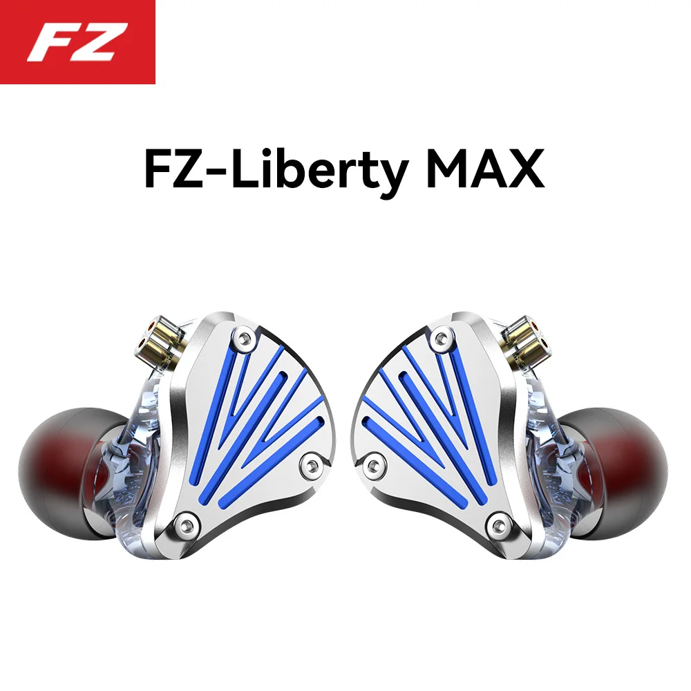 

FZ Liberty Max In Ear Earphone Dynamic DJ Monitor IEM Earbud HIFI Earplugs Sport Noise Cancelling Headsets With Detachable Cable