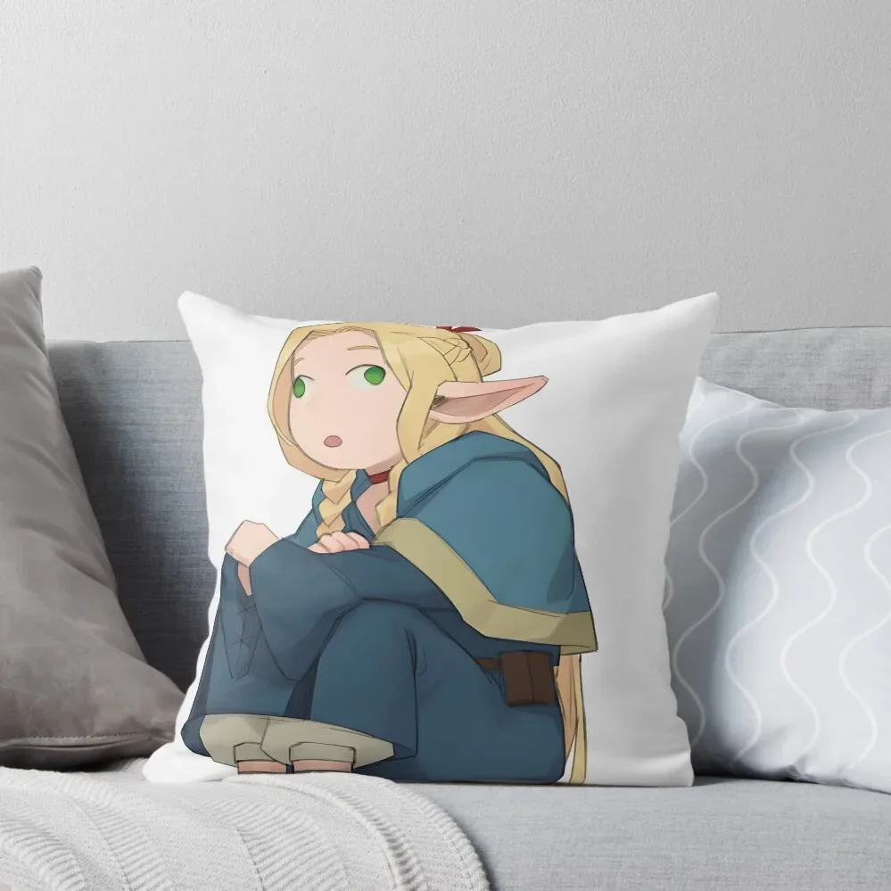Marcille Забавленная декоративная подушка рождественская наволочка аниме роскошные