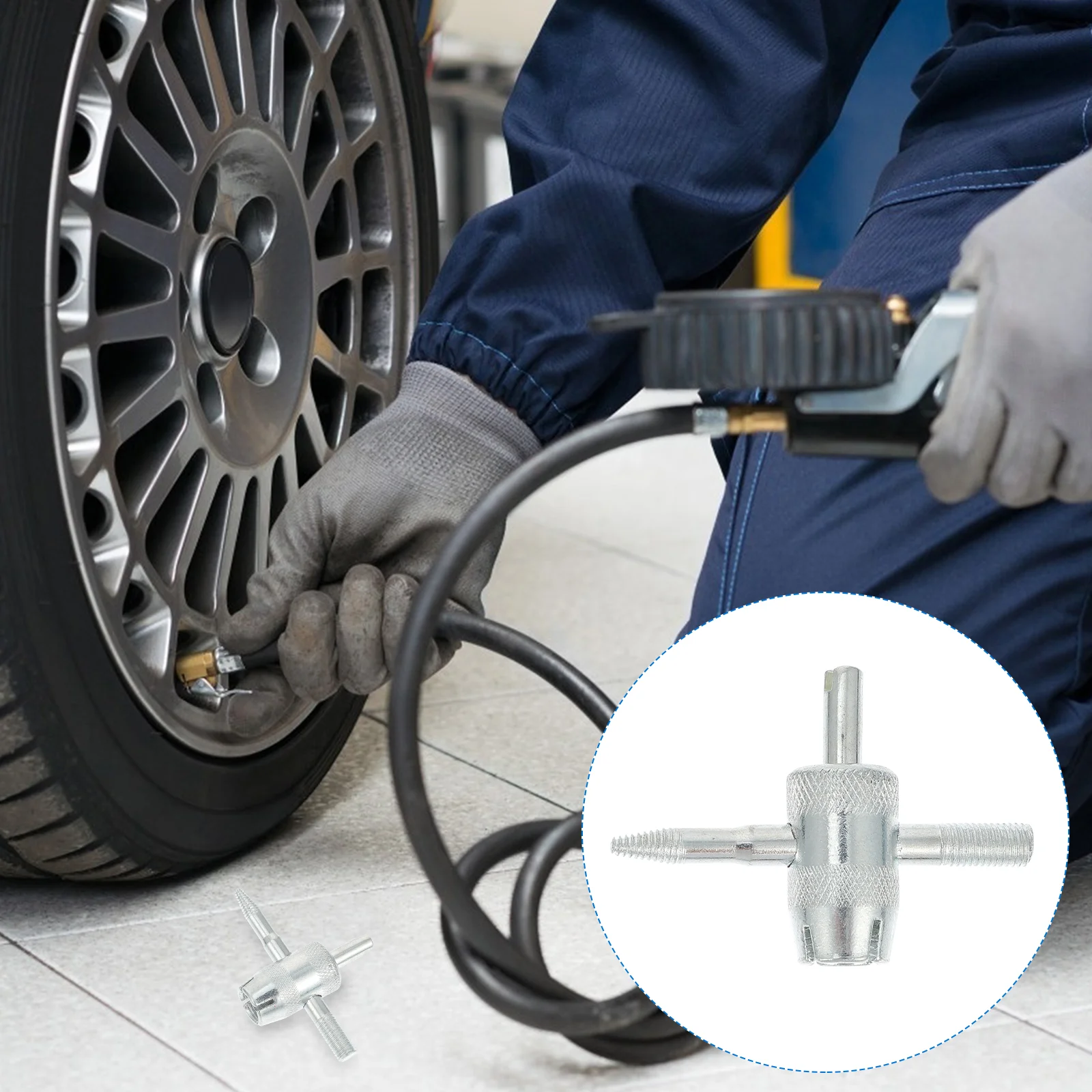 

Coreremover Cartool Tire Puncher Repair Screwdriver Way Auto Removal Drivers Bike 4