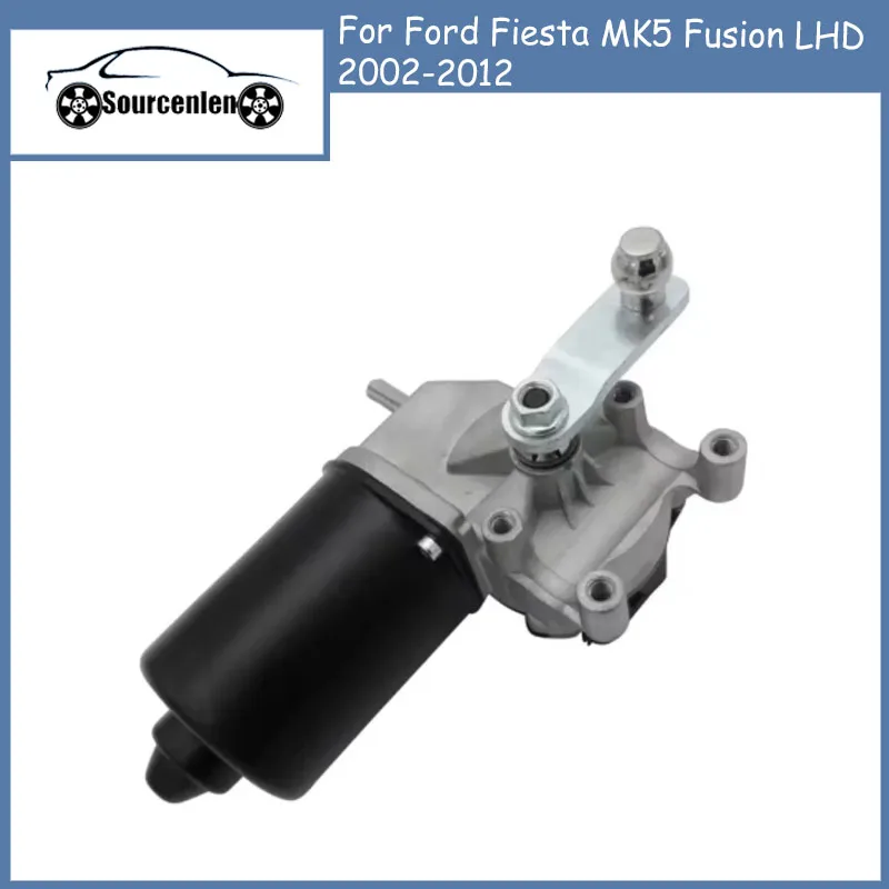 Фото Новый мотор стеклоочистителя лобового стекла для Ford Fiesta MK5 Fusion LHD 2002-2012 2S6T17B571AD №1
