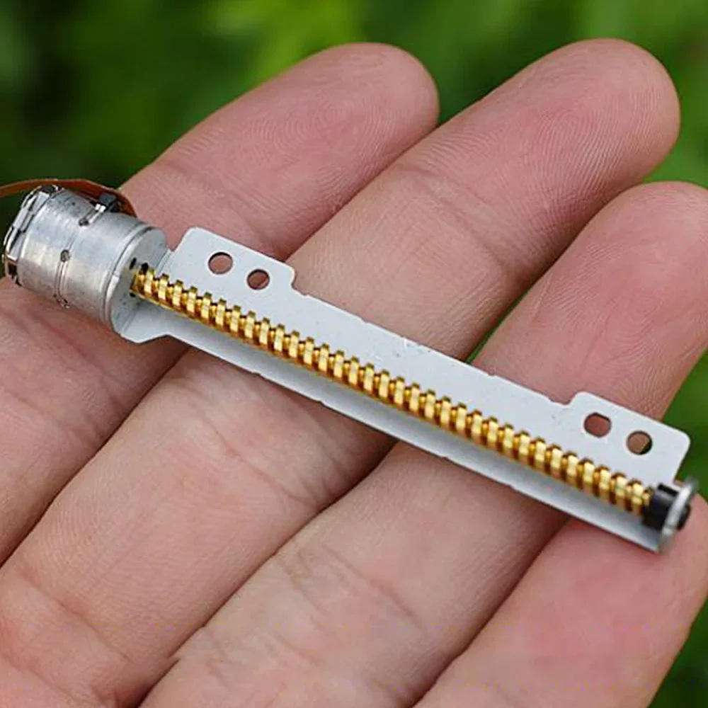 Япония ход 50 мм микроточный медный винт линейный шаговый двигатель 10 привод