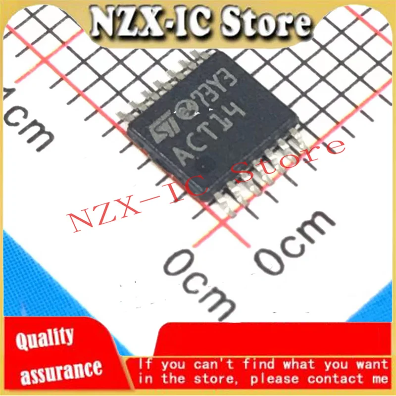 

5pcs 74act14mt 74act14 tssop14 New and Original IC