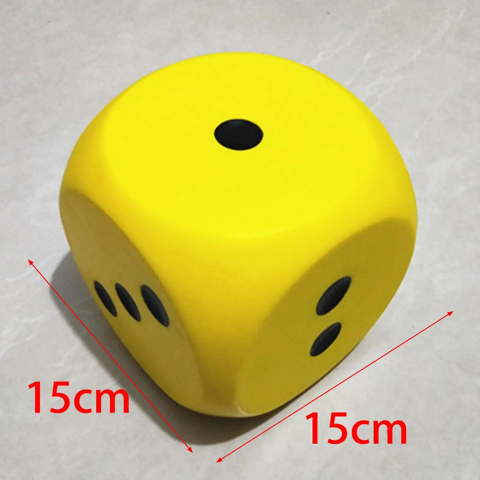

6 Sided Foam Playing Dice Game Early Math Skills 6 inch Sponge Dice for Boys and Girls Teacher Students Carnival School Supplies