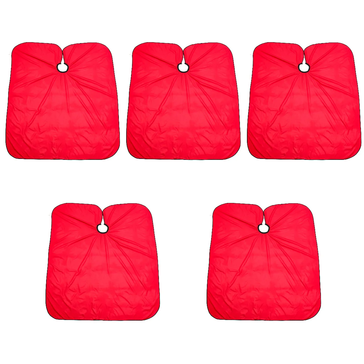 

5pcs Hair Cutting Cape Haircut Salon Cape Hairdressing Gown Hair Treatment Cape