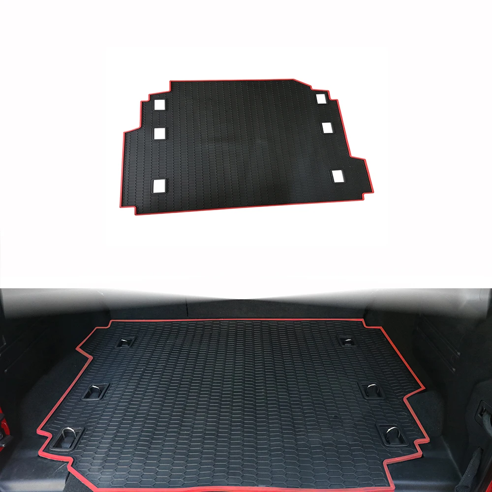 

Cargo Mat Heavy Duty Waterproof for Jeep Wrangler JL 4 Doors Sahara LANTSUN JL1058