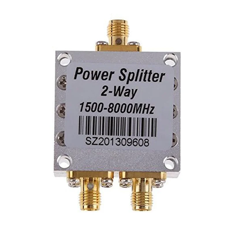 Новый 2-сторонний распределитель мощности SMA 1500-8000 МГц Female 8G разделитель сигнала
