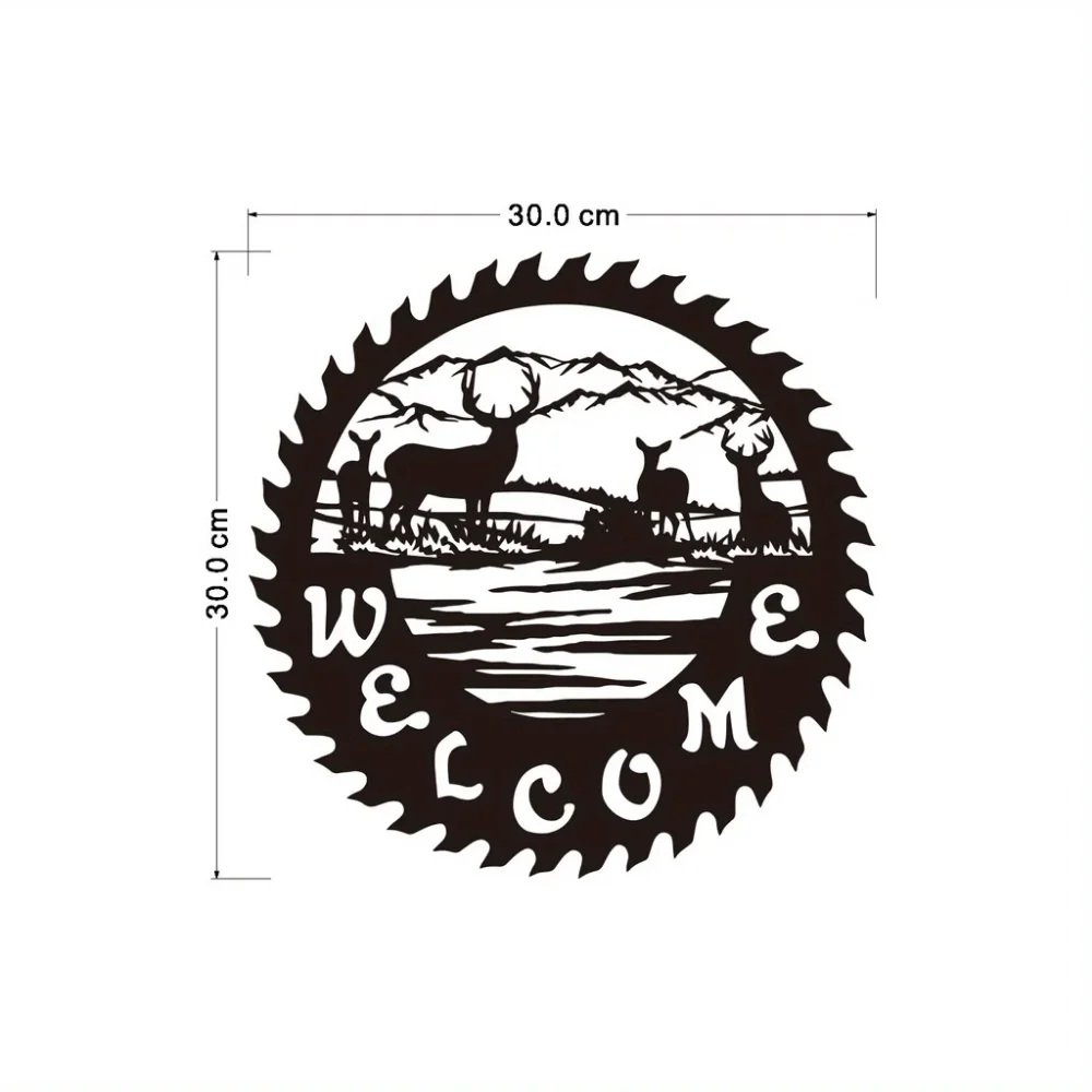 Уникальный Металлический Настенный Акцентный Знак. Красиво Демонстрарует Ваш