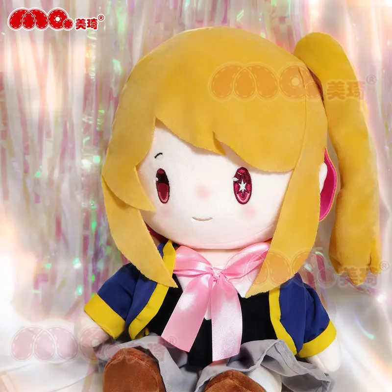 30 СМ Аниме OSHI NO KO Hoshino Ai Girl Мягкая плюшевая кукла Body Dress Up Мягкие игрушки Сидящая