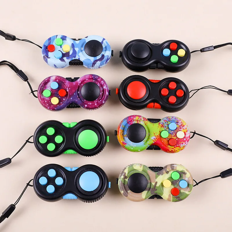 

Fidget Pad Controller Anti Stress Adults Finger Toy Child Autism Adhd Anxiety Stress Relief Sensory Gift Games Antistress Toys