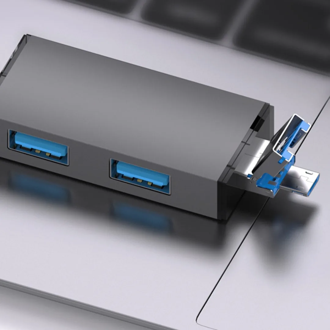 6 в 1 устройство для чтения SD-карт OTG USB2.0 адаптер Micro USB Type-C высокоскоростной