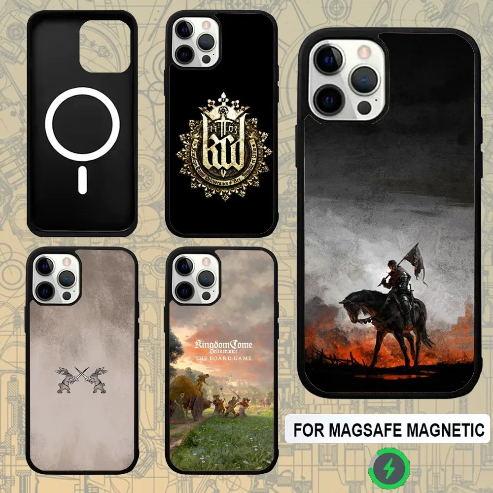 Чехол для телефона Kingdom Come Deliverance 2 KCD IPhone 16 15 Pro Max чехол 14 Plus 13 12 11 магнитный