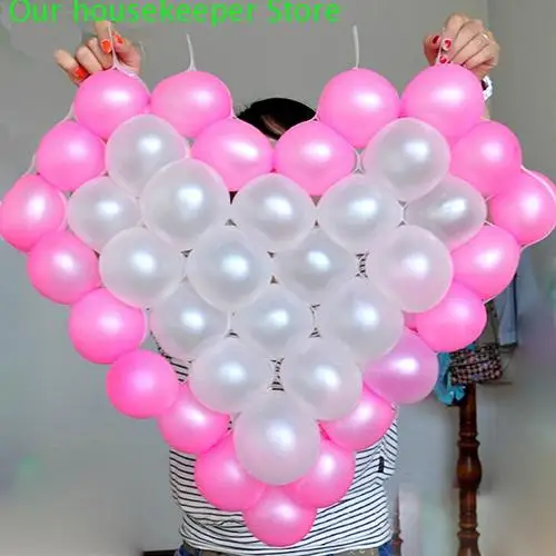 

Heart Shape Mesh Model 38 Grids Net Frame Balloon Holder Wedding decoration Car Decor Birthday's baloon