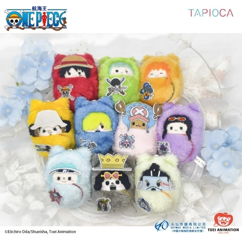 Фото Официальная миниатюрная мягкая плюшевая кукла One Piece Tapioca, коллекционная аниме-игрушка для фанатов №2