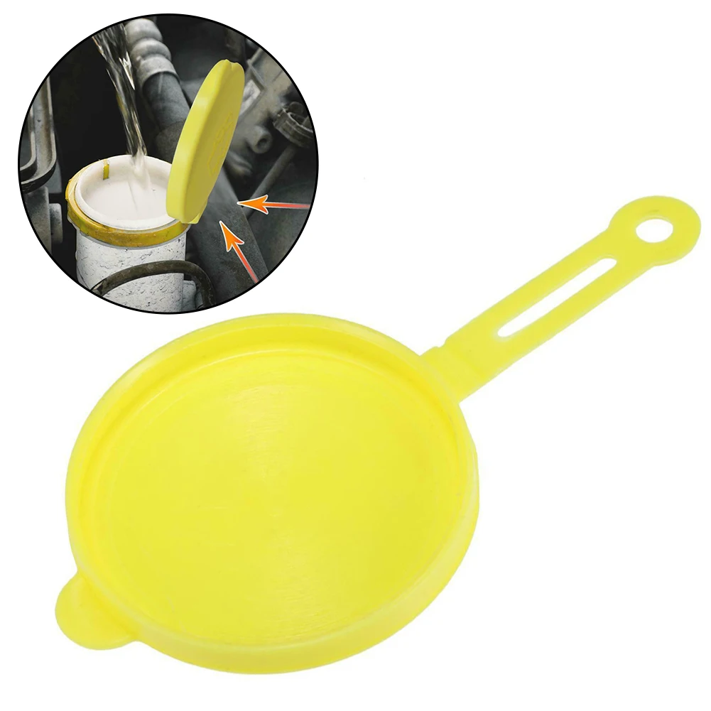 

Yellow Wiper Washer Fluid Reservoir Tank Bottle Cap Cover For Nissan Frontier 28913-8B700 Plastic Yellow Anti-wear Longlife