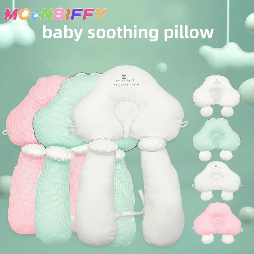 

Newborn Baby Stereotyped Pillow Infant Sleep Pillows Comfort Correction Breathable Shaping Pillows Cushion Prevent