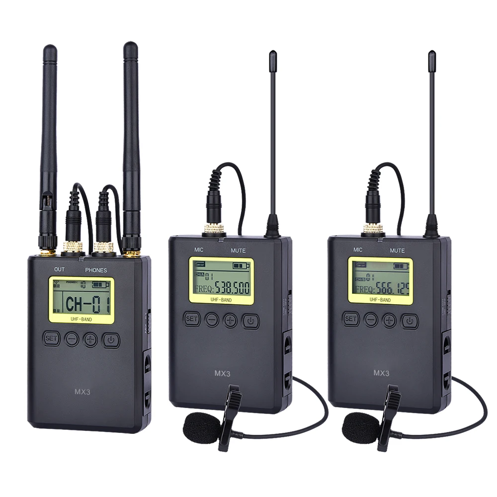 

Stage Performance Portable wear Wireless Microphone SLR camera microphone
