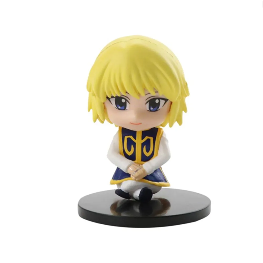 1 шт. Статуэтка Hunter×Hunter экшн-фигурки GON · FREECSS Killua Zoldyck Kurapika сидя позиция ПВХ