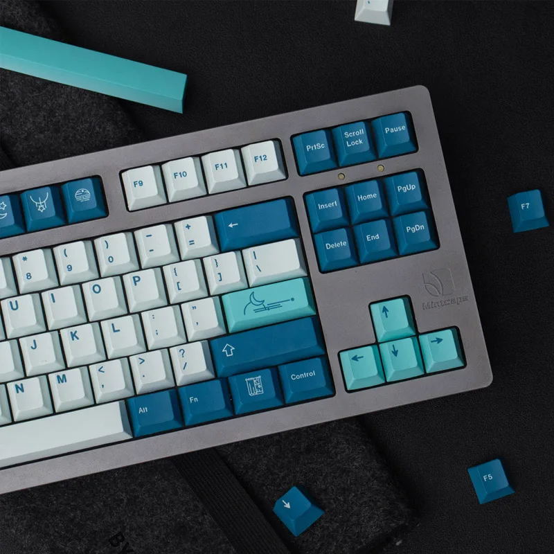 

135 Keys GMK Nightlight Keycaps PBT DYE SUB Mechanical Keyboard Cherry Profile Keycaps For Mx Switch 61/64/68/87/104/108