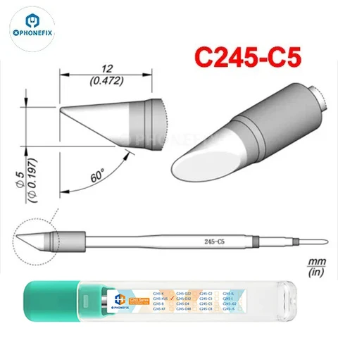 DIYPHONE Наконечники для паяльника C245 C470 серии