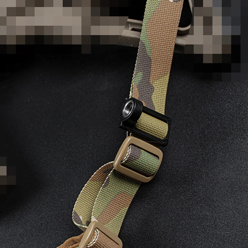 

2 To 1 Point Sling Adapter Nylon Metal 2 To 1 Point Triglid Conversion Portable for QD Swing Swivels Hunting Accessories