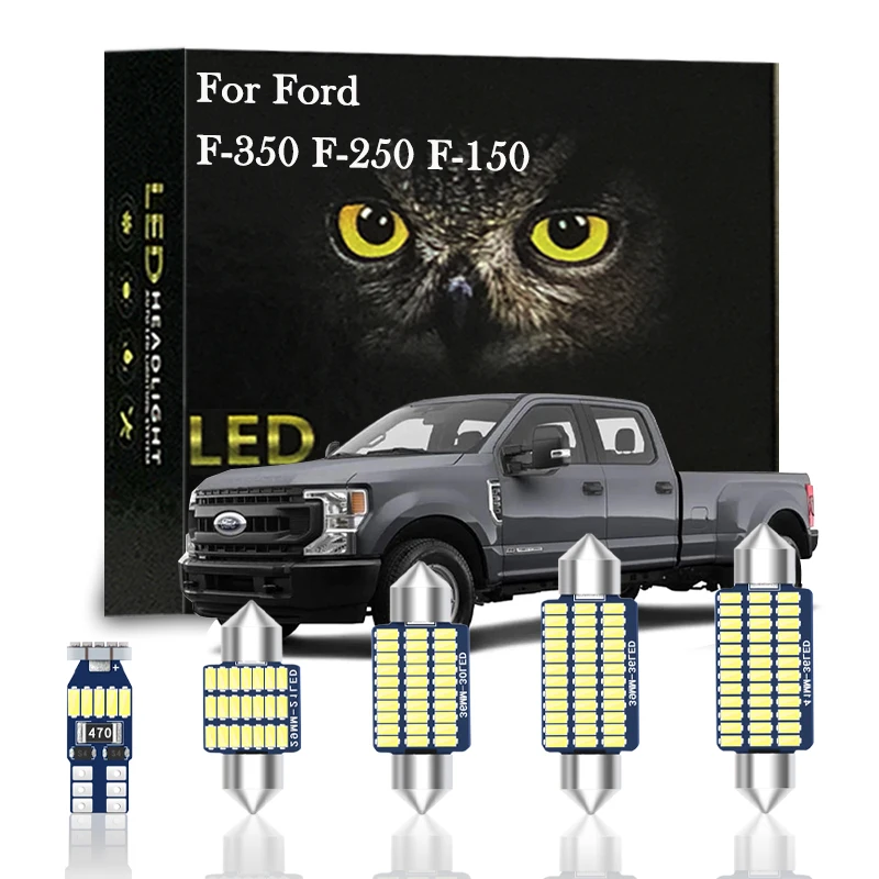 

Canbus For Ford F150 F250 F350 F-150 F-250 F-350 1992 2000 2005 2006 2010 2011 2012 2015 2018 2020 Car LED Interior Light