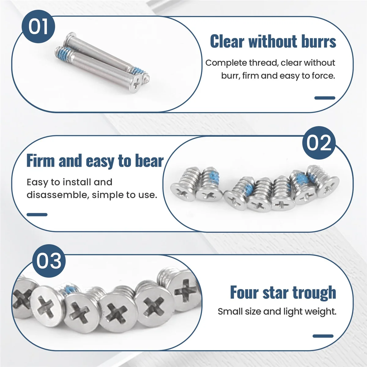 Набор винтов для + цельной нижней крышки Pro 13 15 17 дюймов