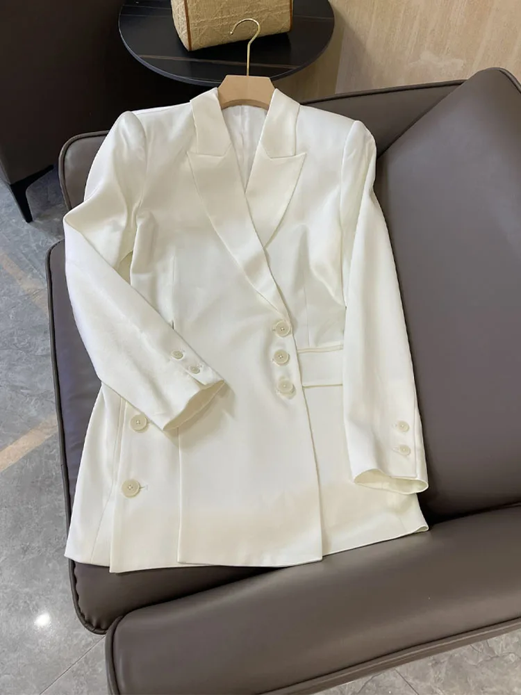 

2023 New Women Spring And Autumn Fashion Casual Comfortable Irregular MUlti-Button Long-Sleeved Suit Jacket