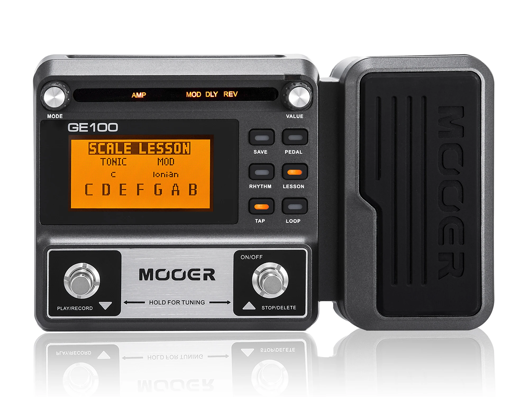 

MOOER GE100 гитарная педаль Многофункциональный процессор педаль эффектов с циклической записью максимальное время 180 с 8 модулей эффектов 40 бар...