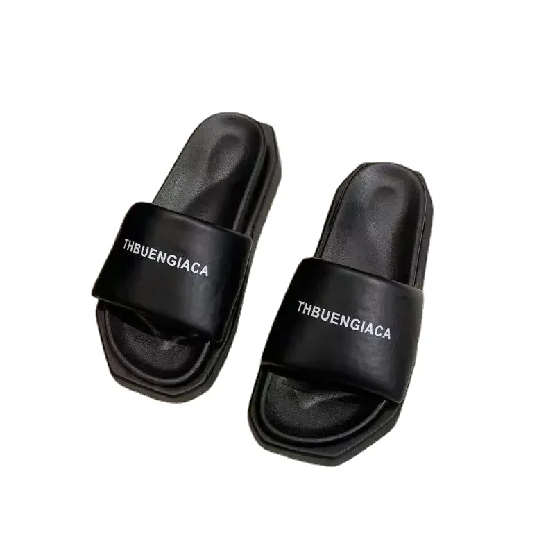

New Platform Women Slippers Summer Square Toe Brand Satin Sandals WomenSexy High Heels Shoes Beach Sandals Flip Flops Slides
