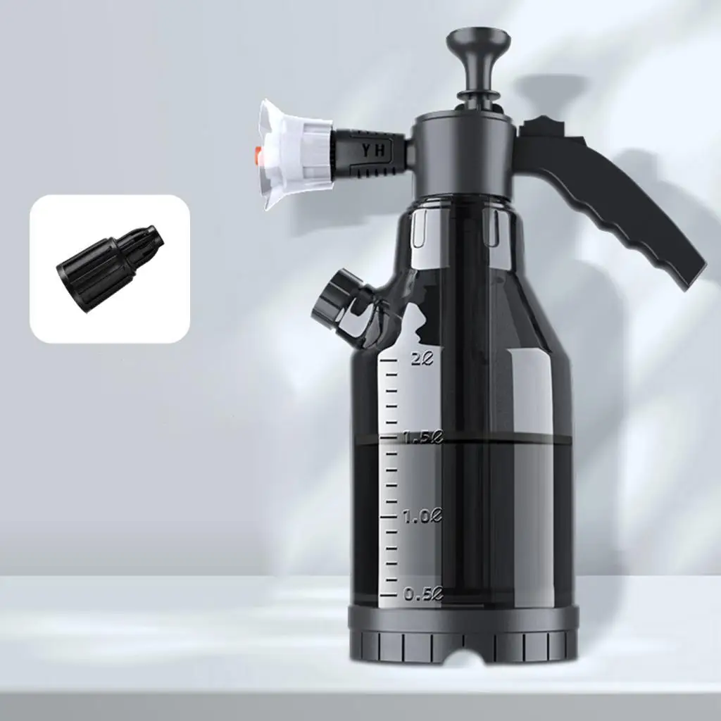 Чайник-распылитель для снежной пены ручная пенящаяся многоцелевая рука 2000 мл