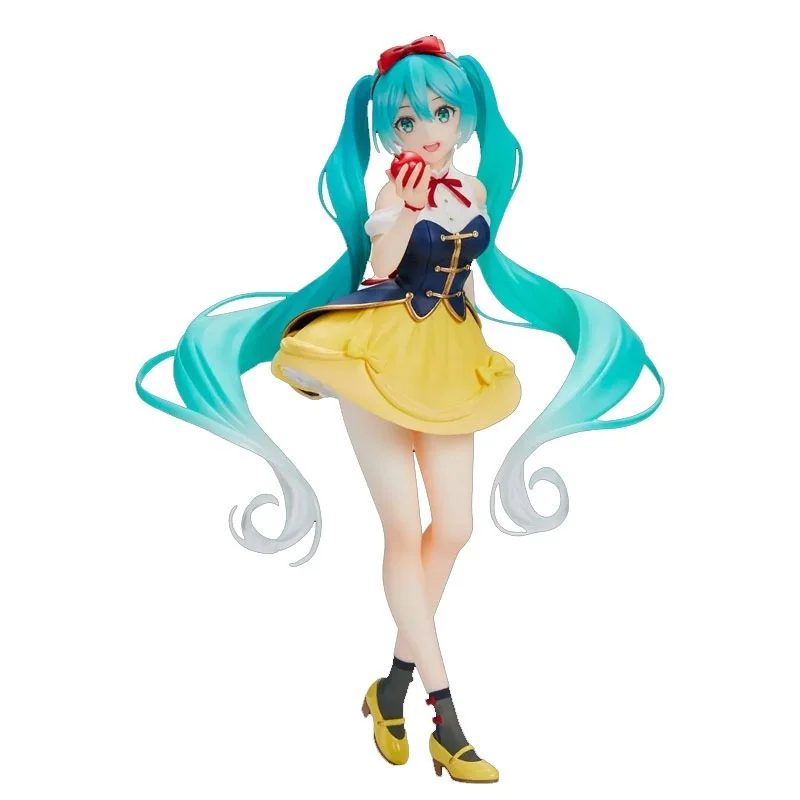 

Bandai Аниме Модель Hatsune Miku Shirayukihime Белоснежка ПВХ экшн-фигурка Подвижная кукла Коллекционная детская модель игрушка подарок
