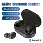 Новые беспроводные наушники A6 Lite Bluetooth HiFi 5,1 Bluetooth IPX4 настоящая Беспроводная Спортивная гарнитура с портативной зарядной кабиной