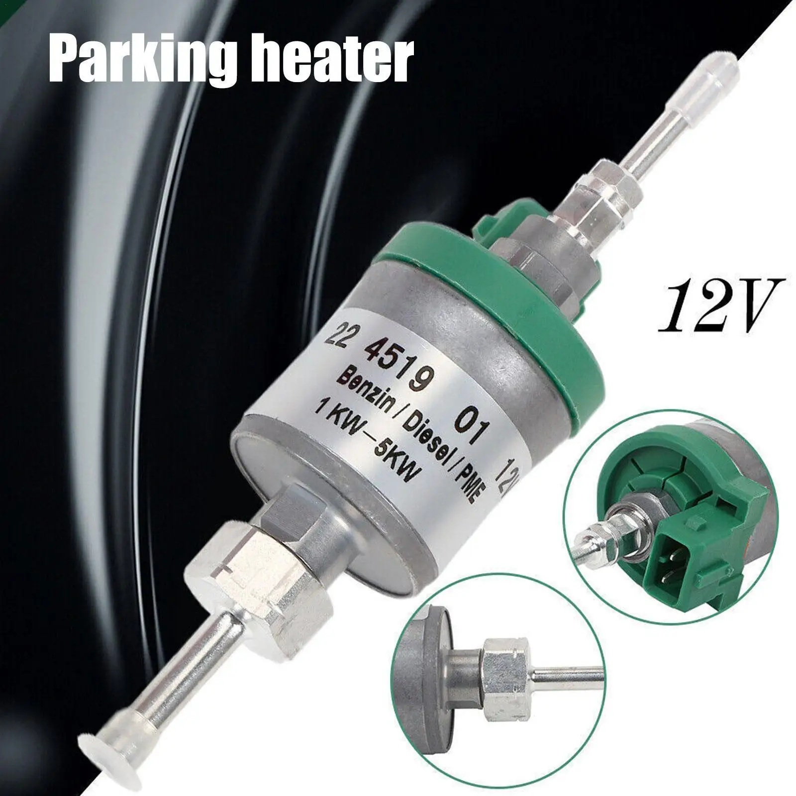 

12 В/24 В 2 кВт 5 кВт Воздушный обогреватель стояночный обогреватель топливный насос для Webasto нагреватель Eberspacher Y8Q0