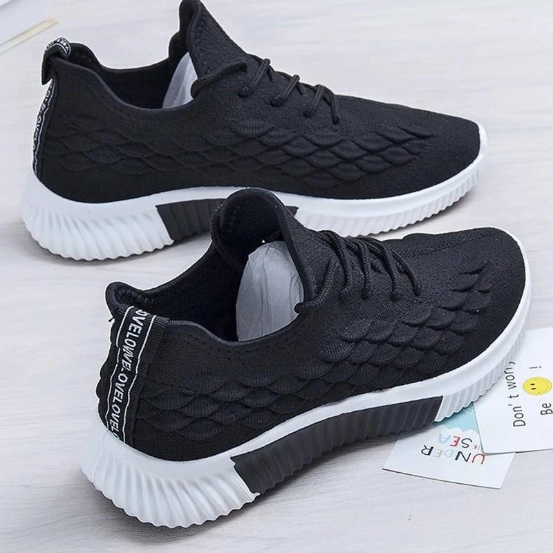 2022 New Women Sneakers Woman Summer Running Shoes Basket Female Vulcanized Women's Casual Flats Walking Shoes Knitting Mesh