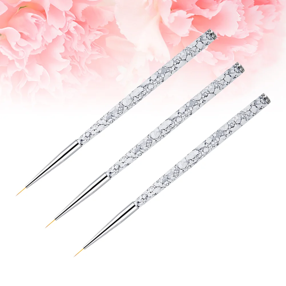 Набор из 3 шт. для акуратных ногтей пинцеты удаления кистей вкладыш с УФ-гелем