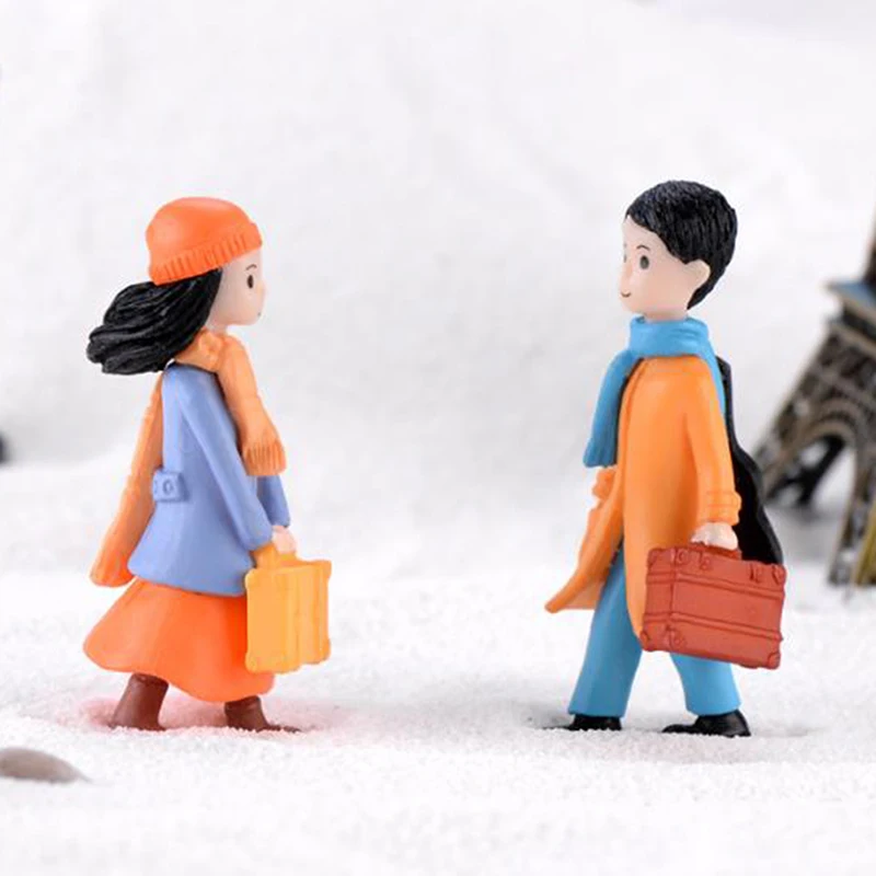 

Миниатюрные фигурки для украшения дома, 2 шт., 2x5,5 см