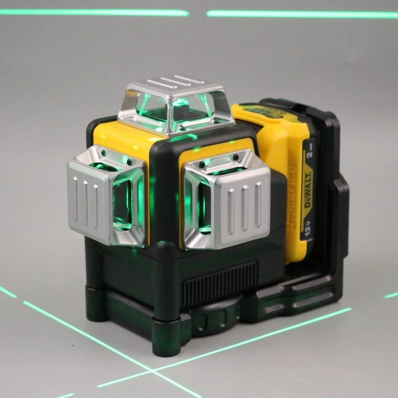 Dewalt 3 стороны * 360 градусов вертикальный 12 линий лазерный уровень горизонтальный