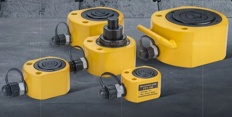 Многосекционный гидравлический домкрат Электрический Раздельный фоторазъем 20T