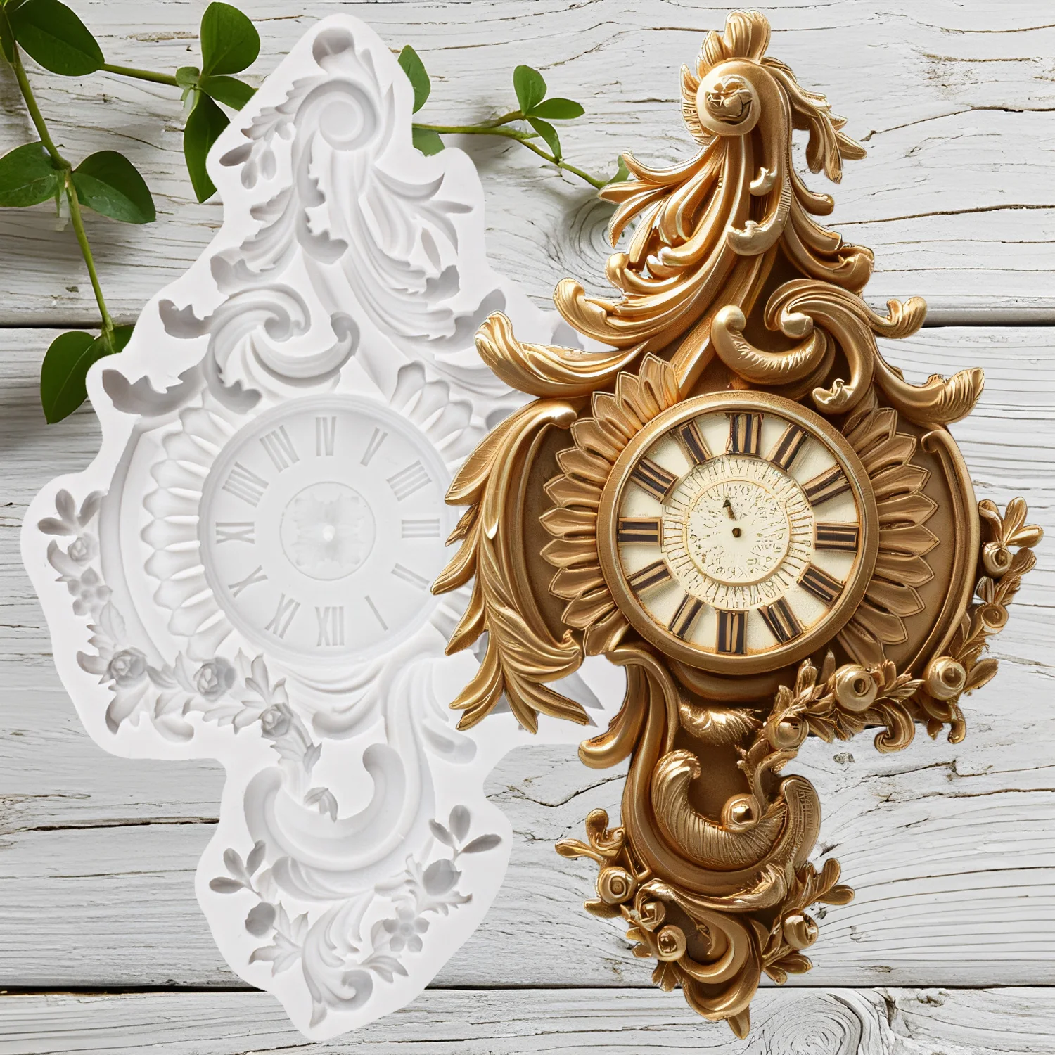 

Силиконовые формы для торта в стиле барокко