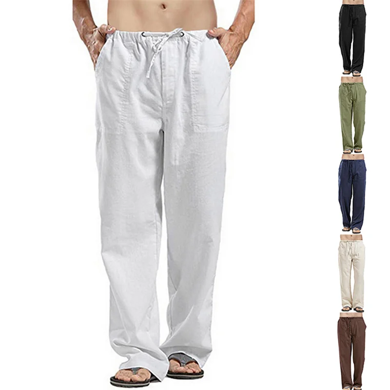 

Trousers for Men Wide Cargo Pants Summer Oversize Plus Size Streetwear Spring Harajuku Men's Clothing